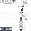 Bristan Orta Basin Taps Spares